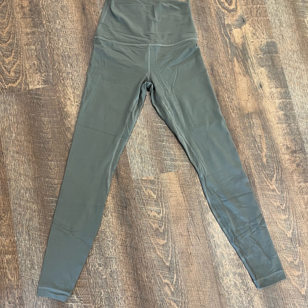 lululemon athletica High-Waist Olive Green Leggings